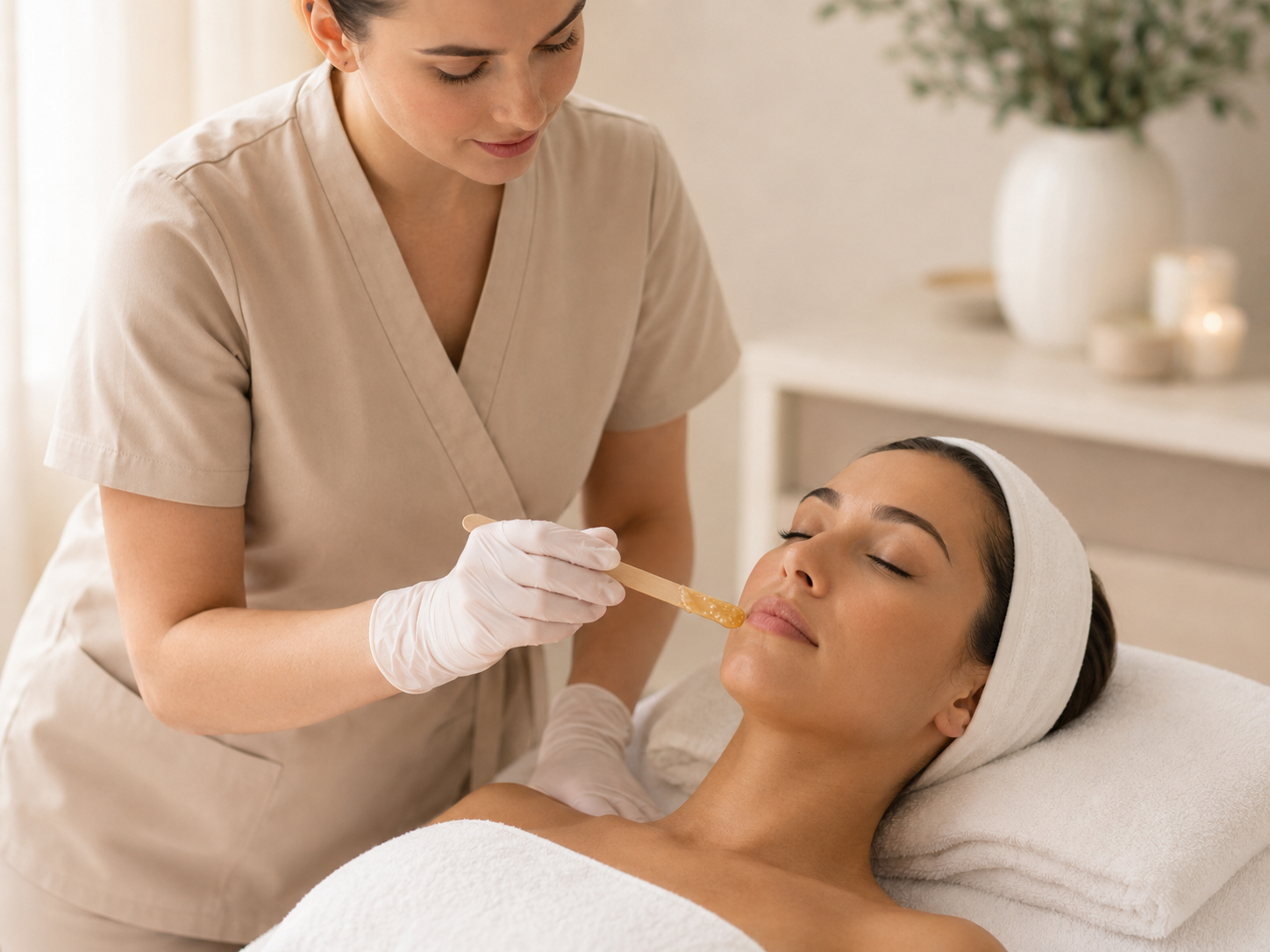 Facial sugaring